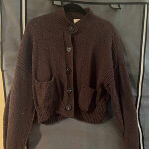 Free People Soft Brown Sweater EUC